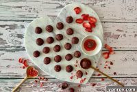 Decadent Strawberry Chocolate Truffles
