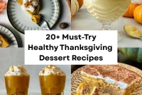 Sweet Indulgences for a Healthy Thanksgiving