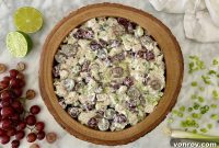 Creamy Chicken Salad with Sweet Grapes and Aromatic Tarragon